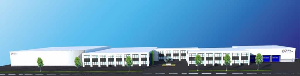 Rendering of new Venray production facility